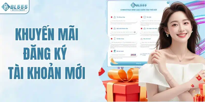 Khuyến mãi đăng ký tài khoản mới